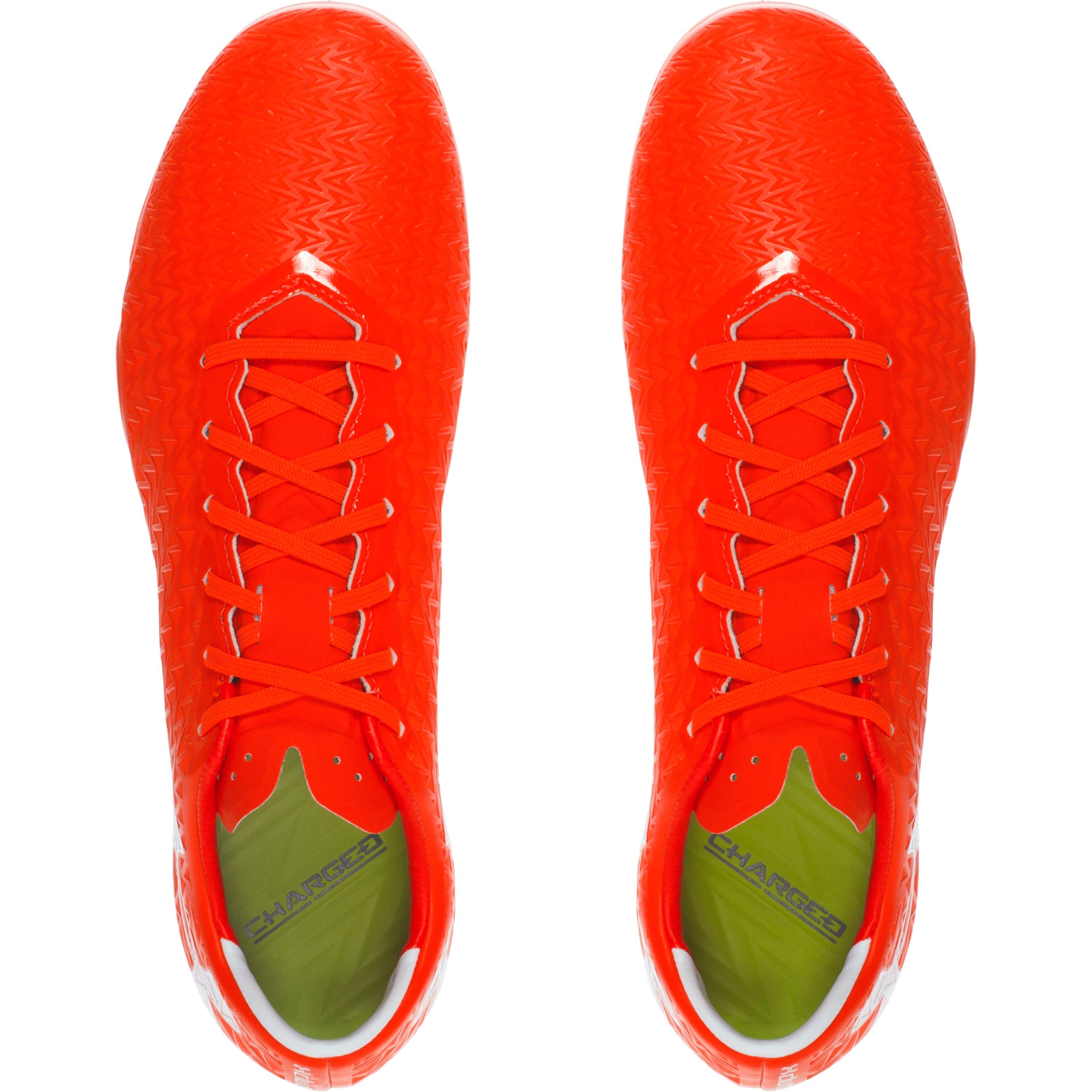 Under Armour Men's Ua ClutchfitÂ® Force 3.0 Hybrid Soccer Cleats in Neon Coral/ (Orange) for Men 